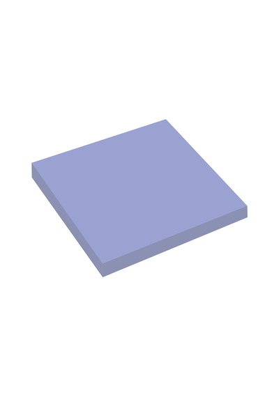 Şeffaf Post-it Yapışkanlı Not Kağıdı MOR 76x76 Mm. 50 Yaprak