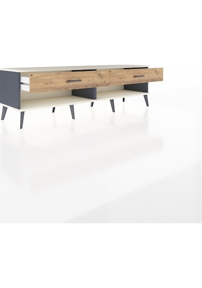 Hyperion Tv Ünitesi 2 Çekmeceli 176x44x51 Antrasit-aytaşı/çam Aytası/atlas Çam Hyperion Tv Ünitesi 2 Çekmeceli 176x44x51 Antrasit-aytaşı/çam Aytası/atlas Çam