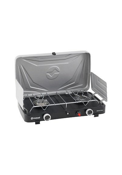 Outwell Katmai Duo Stove Çift Brülörlü Kompakt Portatif Ocak Gri