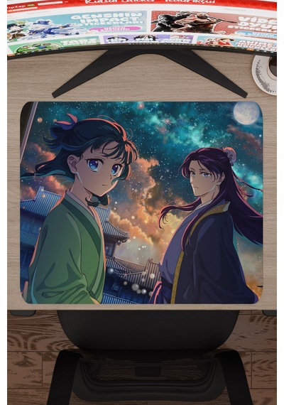 Kusuriya No Hitorigoto Anime V1 - 48x40 Xl Gaming Kauçuk Kaymaz Taban Mouse Pad Fare Altlığı