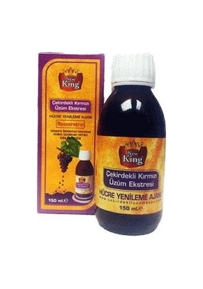 New King Çekirdekli Kırmızı Üzüm Eki 150 ML