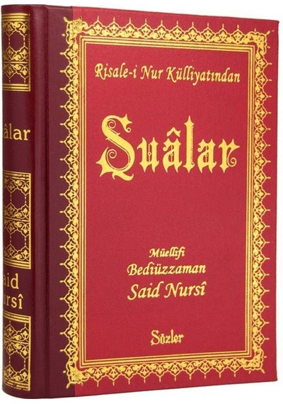 Risale-i Nur Külliyatından Şualar Büyük Boy - Sırtı Deri - O...