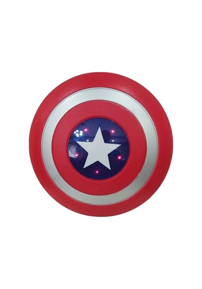 Avengers Kaptan Amerika Sesli Işıklı 30 Cm Tutmalı Kalkan Oyuncak Seti