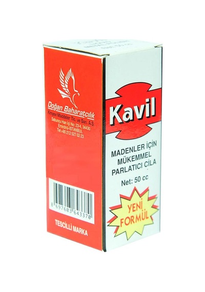 Doğan Baharatçılık Kavil Maden Cilası Parlatıcı 50 Cc Çok Renkli