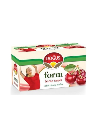 Doğuş Form Kiraz Saplı Bitki Çayı 12 x 20'li