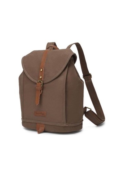 Smart Bags Kanvas Kadın Sırt Çantası Smk Kn-1335 Kahve