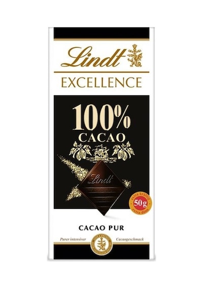 Lindt Excellence 100% Cacao 50 G