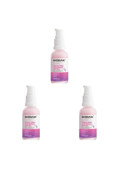 Bebak Pharma Pembe Serum Spf 50 + Pa ++++ 30 Ml 3 Paketi