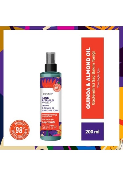 Urban Care Kind Rituals Kinoa Almond Oil Saç Bakım Toniği, 200 Ml