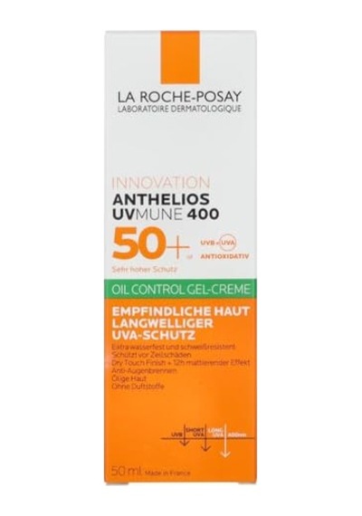 La Roche Posay Anthelios Spf 50+ Oil Control Gel Cream 50ml