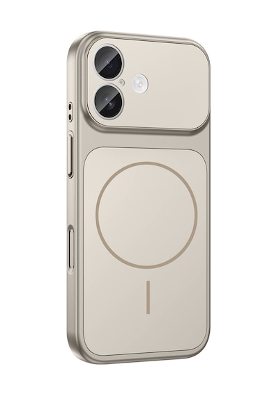 Apple Uyumlu iPhone 17 Kılıf Zore M-safe Şarj Özellikli Kamera Korumalı Formen Kapak Mavi