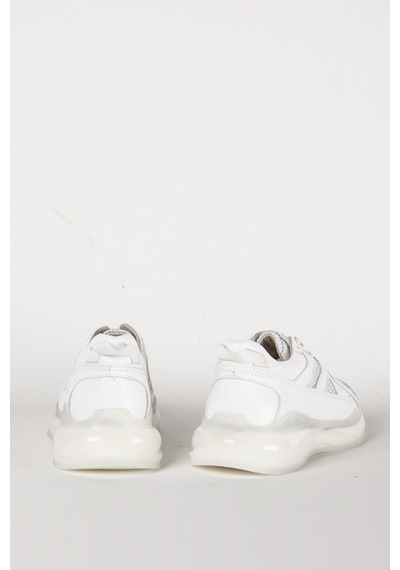 Marcomen 17408 Gerçek Deri Erkek Sneaker Beyaz