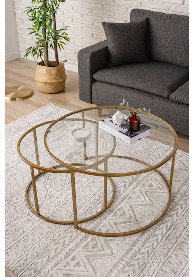 Belarus Orta Sehpa Gold 80cm