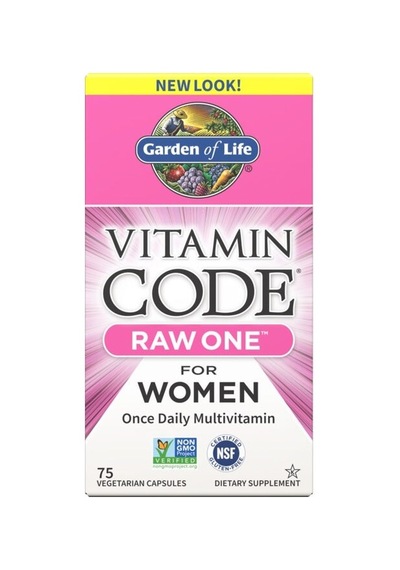 Vitamin Code Raw One For Women Once Daily Multivitamin 75 Veg. Capsules
