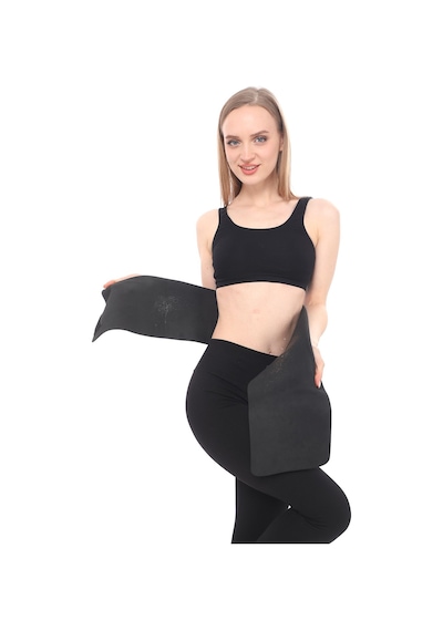Sh Mağazacılık Unisex Termal Terleten  Ten  Bel Korse Kemer Ten Rengi