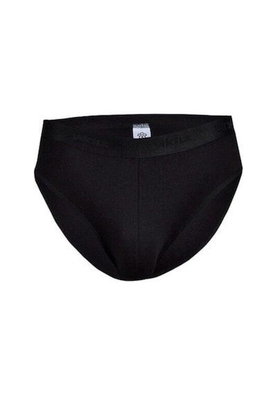 Yıldız 66 Erkek Siyah Modal Kemerli Slip 10 Adet 001