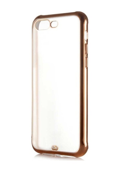 Apple Uyumlu iPhone 8 Plus Kılıf Zore Voit Kapak Gold