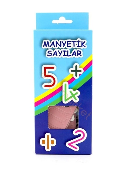 Sayılar 50 Parça Manyetik Oyuncaklar