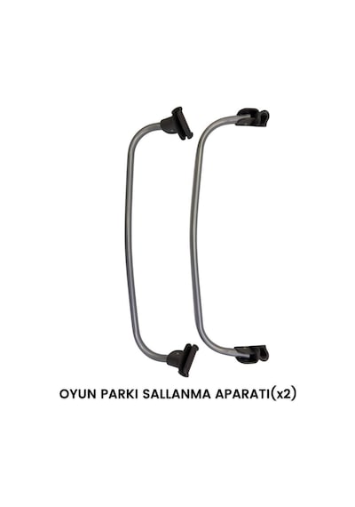 Gulz Sallanma Aparatı 2 Adet - 70 Cm Eni Olan Oyun Parkları İçin