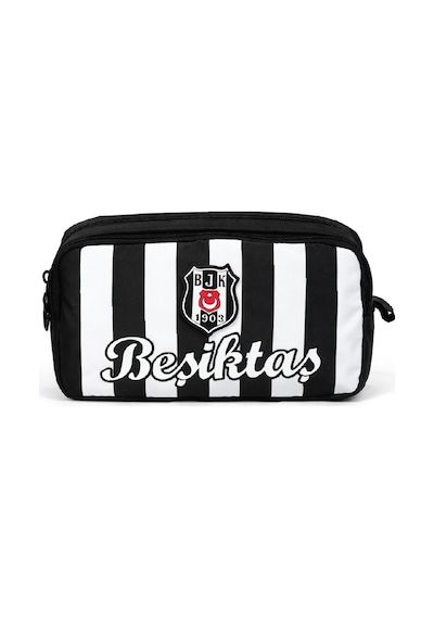 Beşiktaş Lisanslı Siyah Beyaz Kalem Çantası 26301