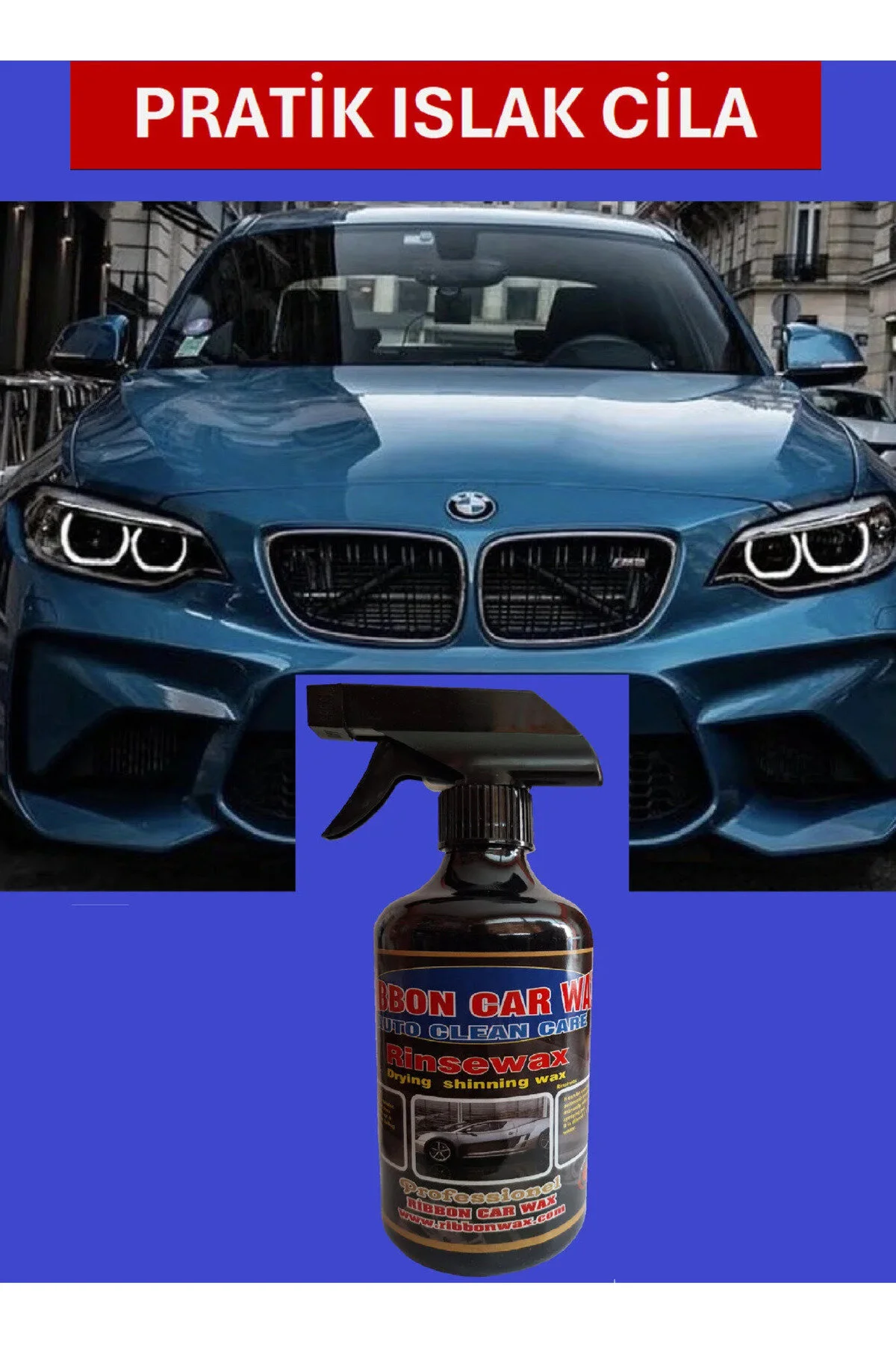 Rb Rinsewax Pratik Hızlı Cila 500 Ml