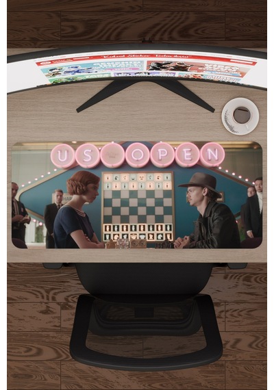 The Queen's Gambit V5 70x30 Xl Gaming Kauçuk Kaymaz Taban Mouse Pad Fare Altlığı