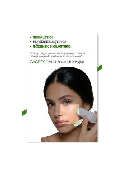Kaktüs Özlü Gözenek Sıkılaştırıcı Serinletici Cactox Multi Balm 25gr