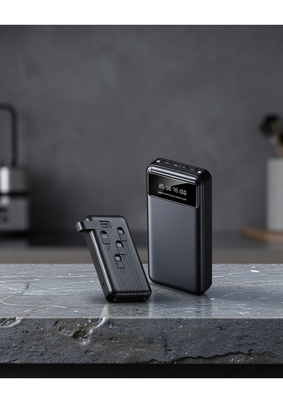 4 Çıkışlı 20.000 Mah Uzun Ömürlü Powerbank Uczzz20000mahpowerbankkk1 Çok Renkli