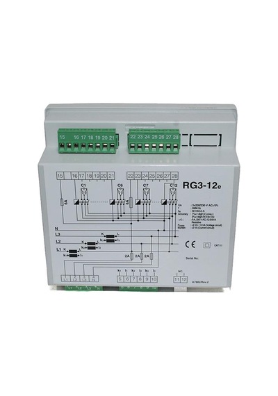ENTES Rg3-12E Reaktif Güç Kontrol Rölesi (M3682)