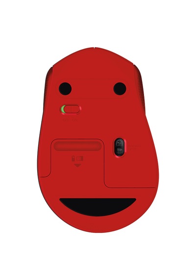 Logıtech 910-004911, M330 Kırmızı, Usb Nano 2,4g Kablosuz, 1000dpi, Optik, 3 Tuşlu, 24ay Pil Ömrü, Sessiz Mouse Sc-400