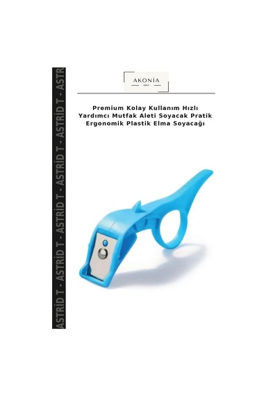 Premium Kolay Kullanım Hızlı Yardımcı Mutfak Aleti Soyacak Pratik Ergonomik Plastik Elma Soyacağı Çok Renkli