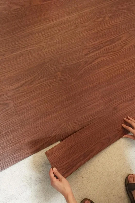 8 Adet 90x15 Cm 1m² Yer Döşemesi Esnek Silinebilir Zemin Duvar Parke Kendinden Yapışkanlı