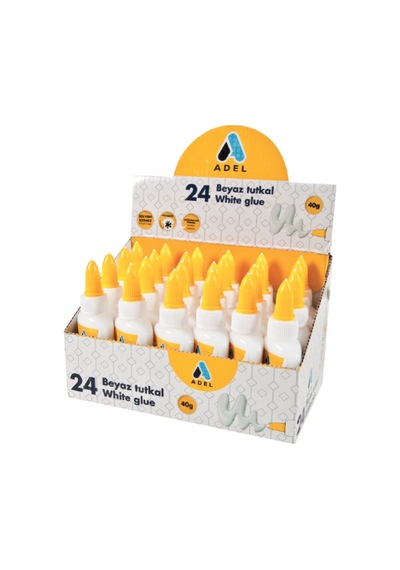 Adel Tutkal 40 Gr Beyaz 24 Lü 2341000011