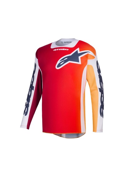 Alpinestars Racer Portl Off-road Motosiklet Jerseyi Kırmızı Gri