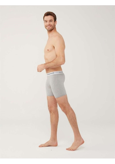 U.S. Polo Assn. 80453 Erkek Tekli Uzun Paçalı Boxer 001