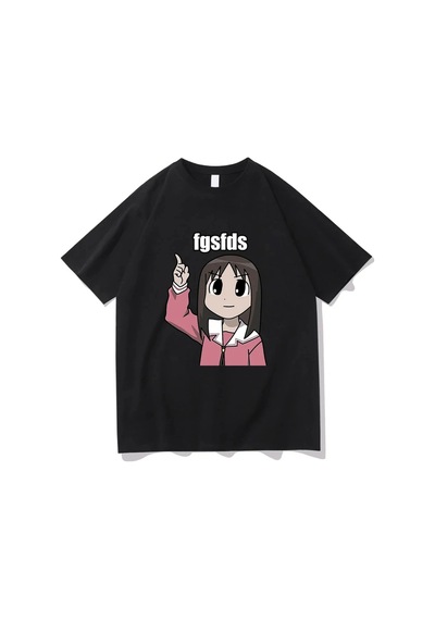 Startmore Beyaz Komik Osaka Fgsfds Harajuku Kawaii Ayumu Anime Azumanga Da Siyah