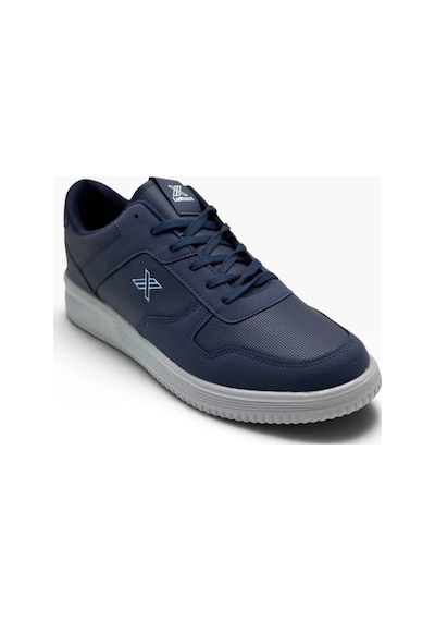 Luttoon 4027-27 Cilt Deri Anatomik Erkek Sneaker 45-48 Lacivert