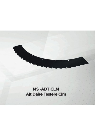 Çelmak Silaj Makinesi Alt Daire Testere Bıçak 1 6 Adet