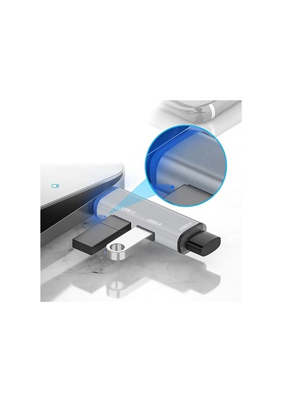 Type-c To Usb 3.0 Çoklayıcı / 3in1 Usb Çoğaltıcı Hub / 1xusb 3.0