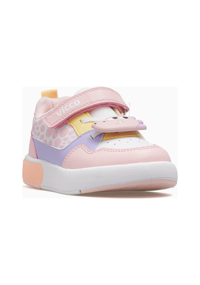Vicco Borka Kız Çocuk Işıklı Hafif Sneaker Ayakkabı 26y 346.109 Pk Pudra