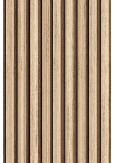 3d Modern Ahşap Panel Tek Parça Duvar Kağıdı Kolay Uygulama, 200 X 150