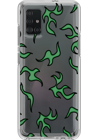 Samsung Galaxy A71 Uyumlu Şeffaf Kılıf Wallpaper 5 Tasarımlı