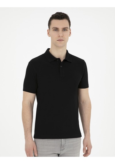 Pierre Cardin Erkek Siyah Tişört Basic 50280754-vr046 Siyah