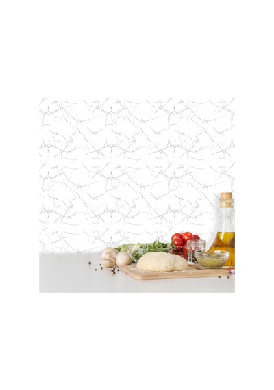 Kendinden Yapışkanlı Mermer Desenli Panel Silver Desen 82x122 Cm 1m2 1 Adet Diğer
