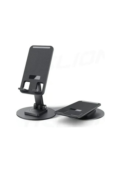 360 Dönebilir Katlanabilir Telefon Ve Tablet Standı Masaüstü Tutucu Ofis Ders Toplantı Aparatı