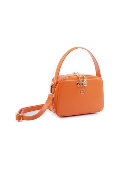 Nas Bag Kadın Mini El Ve Çapraz Çanta Turuncu En:20 Boy :15 Turuncu
