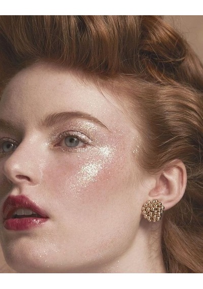 Artikel Sim Glitter Yüz Ve Vücut Parıltısı Party Glitter Makyaj Simi Gold Yansımalı