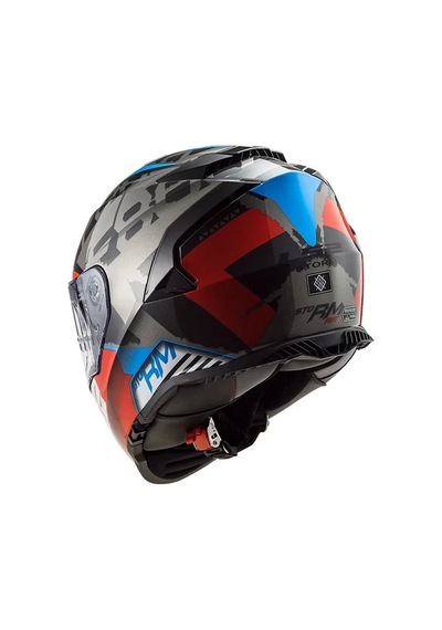 Ls2 Storm Sprınter Kask Siyah-Kırmızı-Tıtanıum