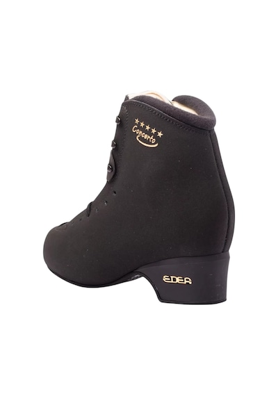 Edea Concerto Black Buz Pateni Botu D Kalıp Siyah