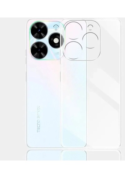 Cosmotex Newface Tecno Spark Go 2024 Kılıf Lüx Şeffaf Silikon